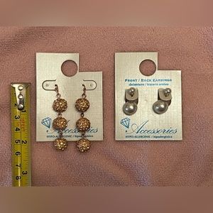 Set of 2 “Accessories” earring pairs